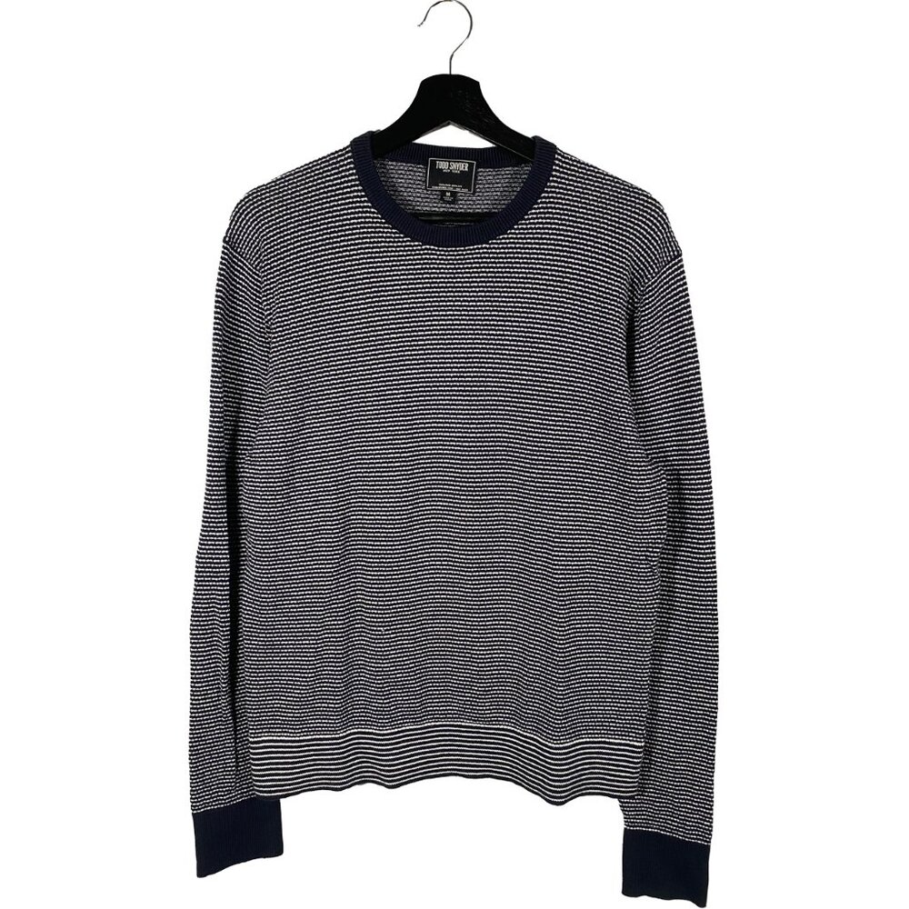 Todd Snyder Striped Cotton Knit Sweater Size M